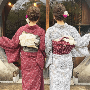 梨花和服の画像